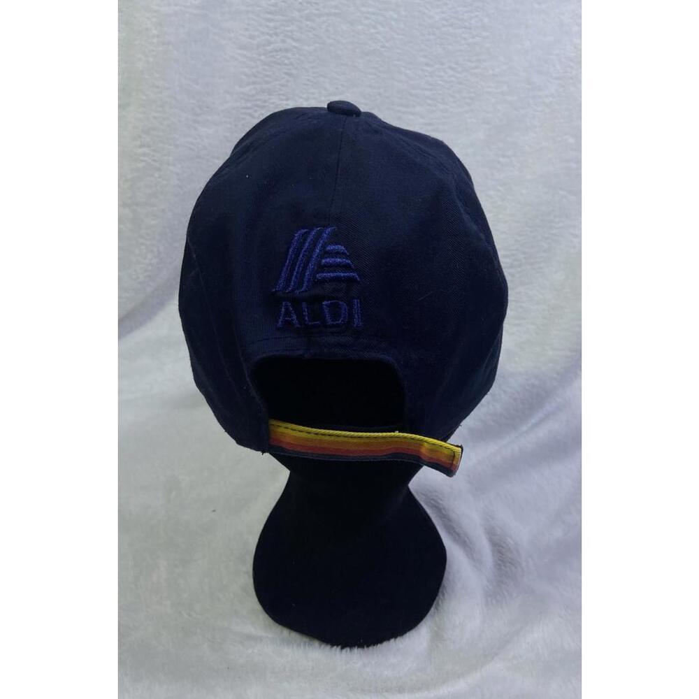 ALDI Hat Collection Navy Baseball Cap One Size My Shopping Hat Work Grocery - Picture 5 of 9